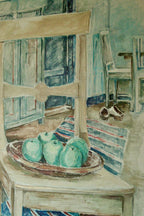 “Chairs and Apples” by H. Langerman