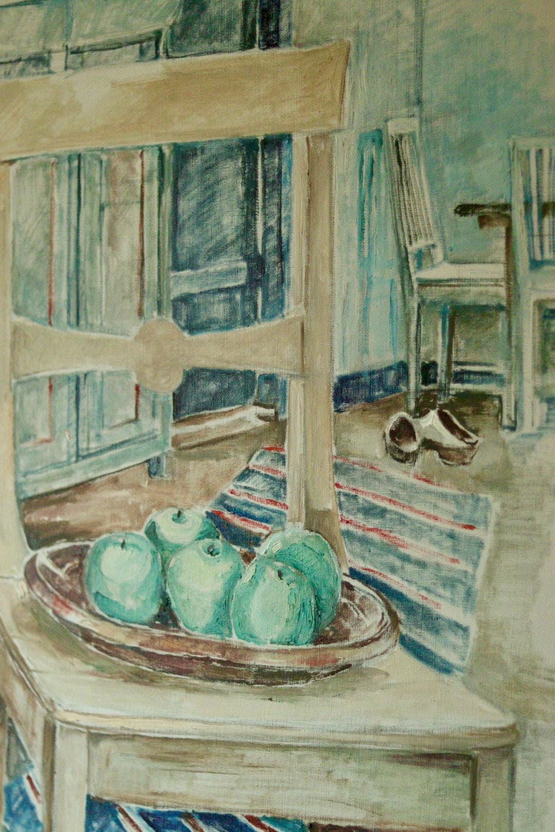 “Chairs and Apples” by H. Langerman