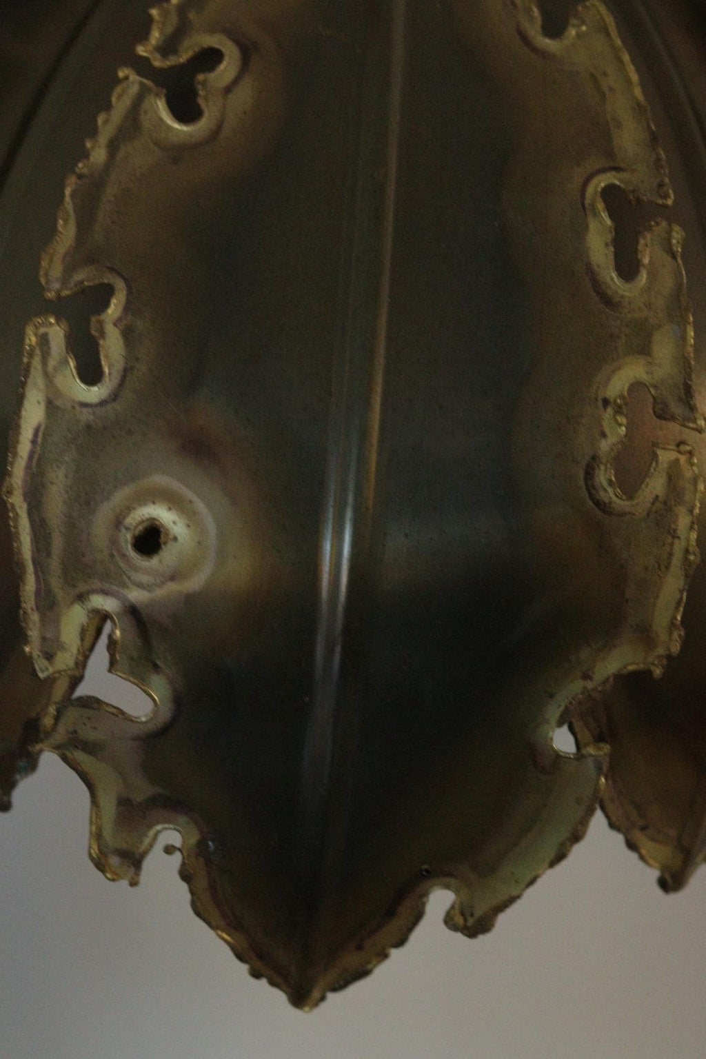 1960's  Danish Butalist Pendent by Svend Aage Holm Sørensen, " Onion"