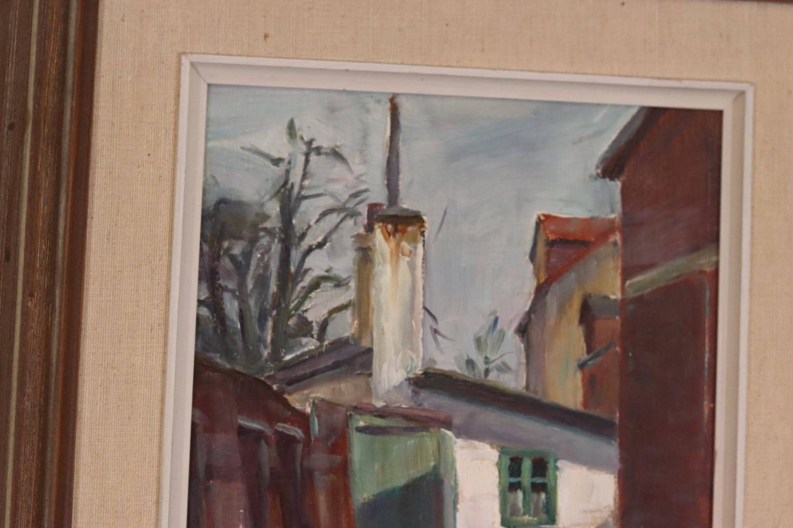 “Yard View” by Carl Oskar Larsson