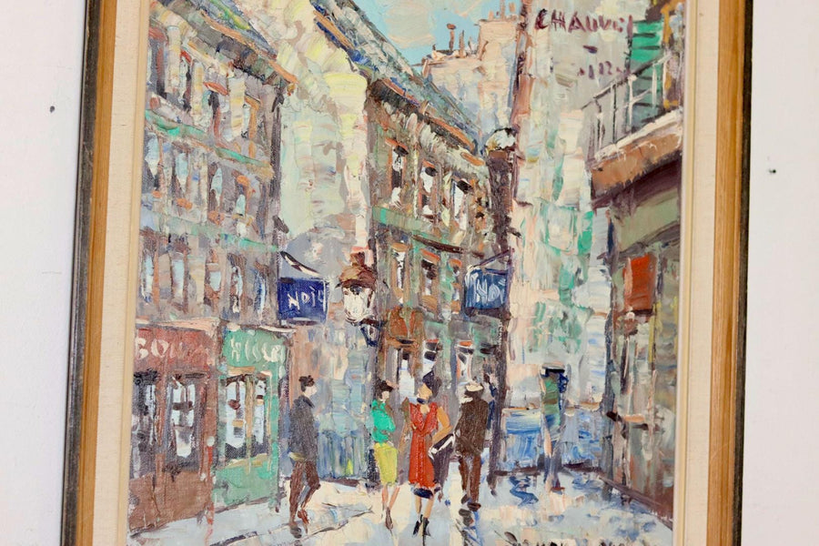 " Street view in Paris France" by Hendrik Cornelis Kranenburg