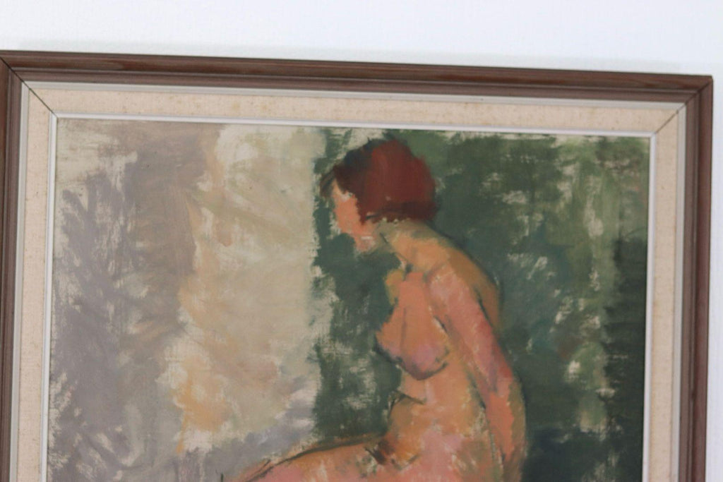 “Seated Model” by Axel Werner Ekelund