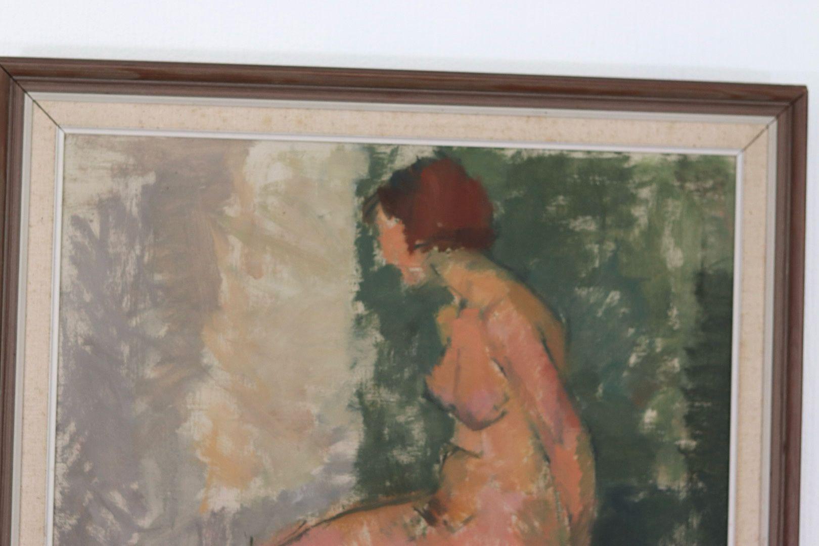 “Seated Model” by Axel Werner Ekelund