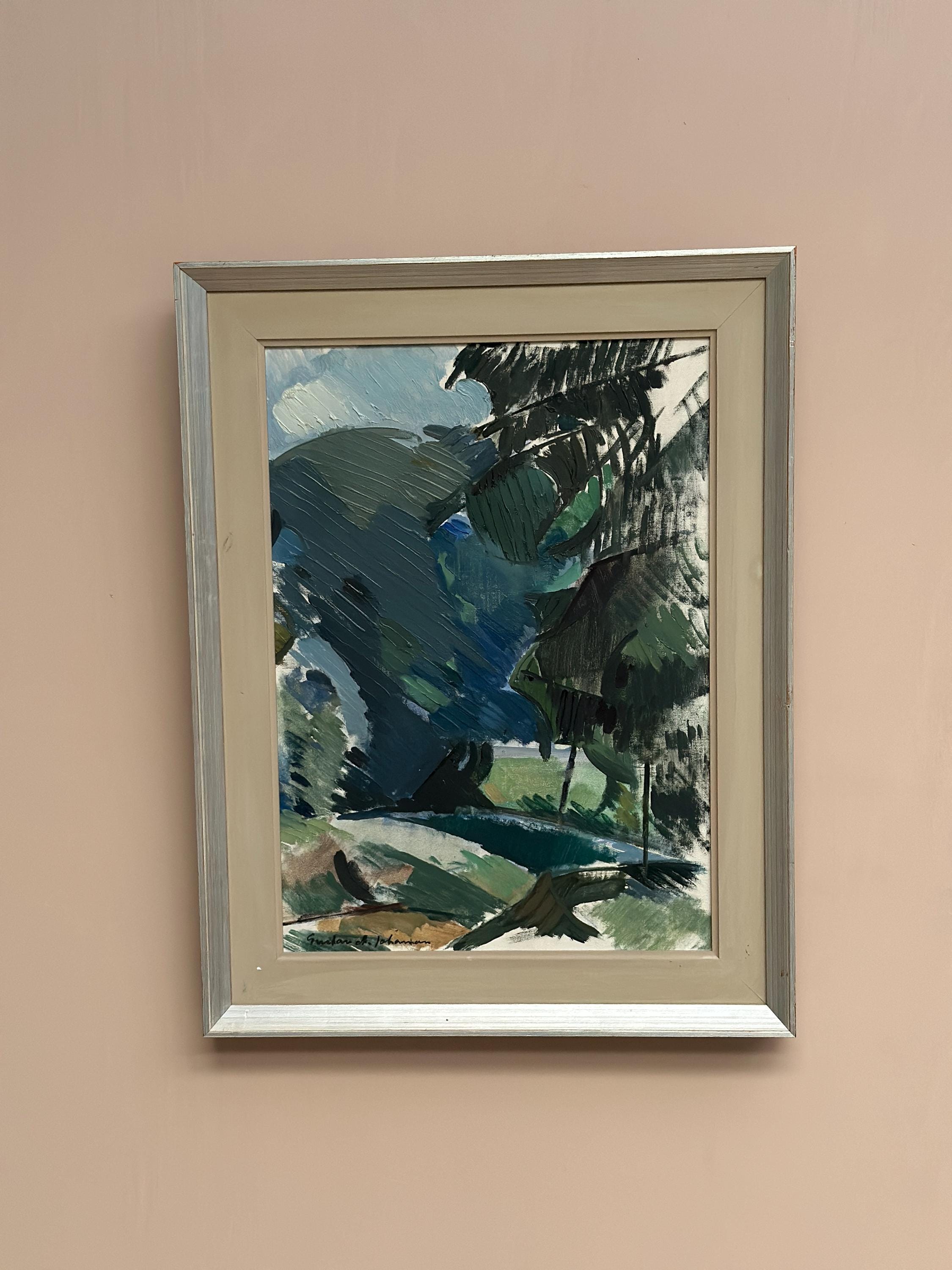 “Abstract Forest” by Gustav‑Adolf Johansson