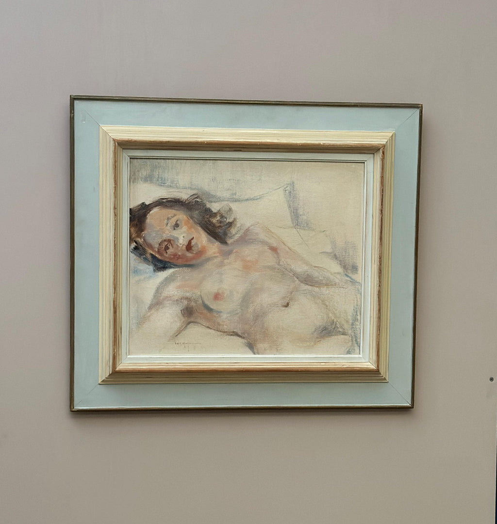 “Reclining Nude Woman” by Erik Magnusson