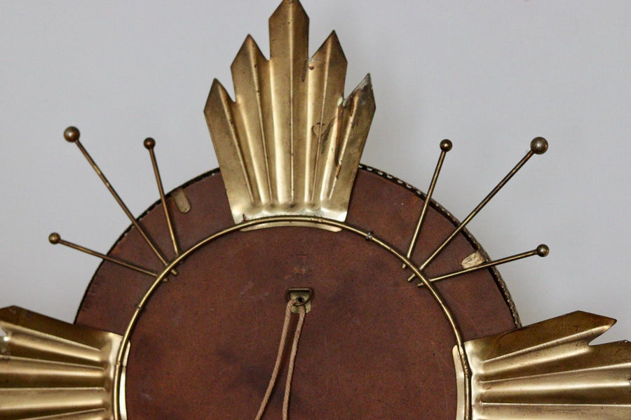 Vintage Sun Burst Wall Mirror