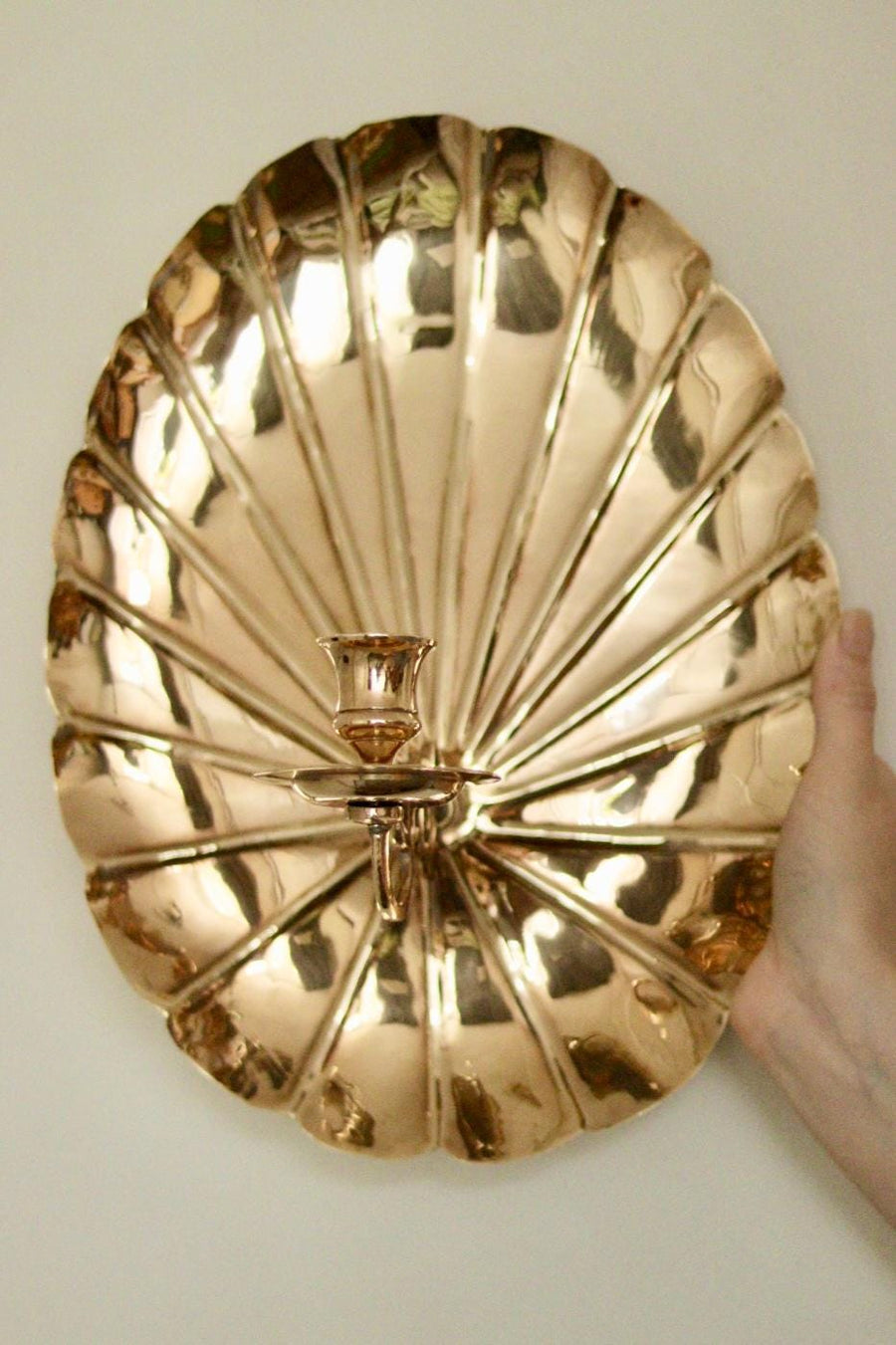 Pair of Vintage Brass Sconces