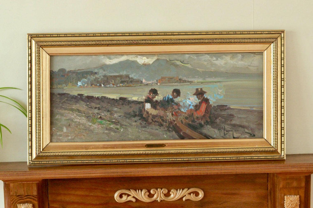 "Figures by the Sea" by Antonio Pecoraro