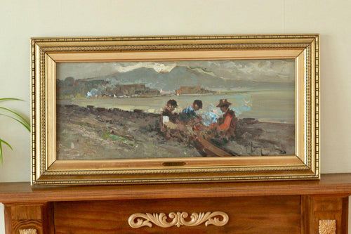 "Figures by the Sea" by Antonio Pecoraro