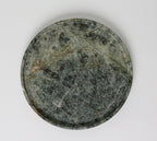 Gabriella – Indian Green Round Marble Tray  | W20cm H 2cm
