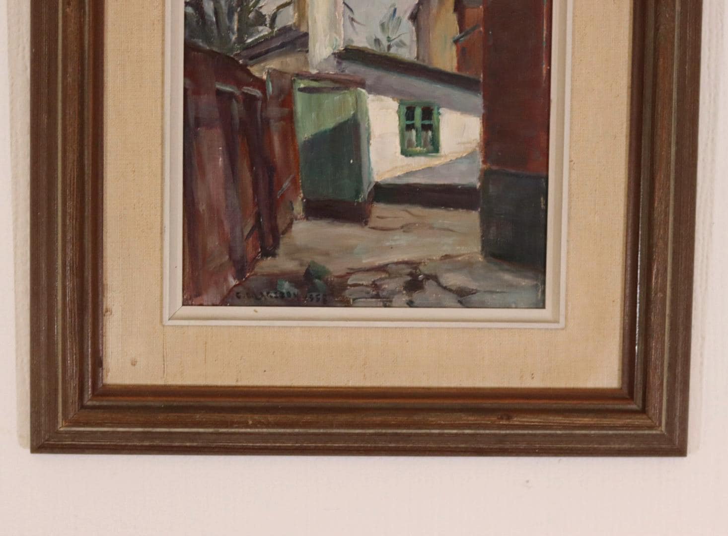 “Yard View” by Carl Oskar Larsson