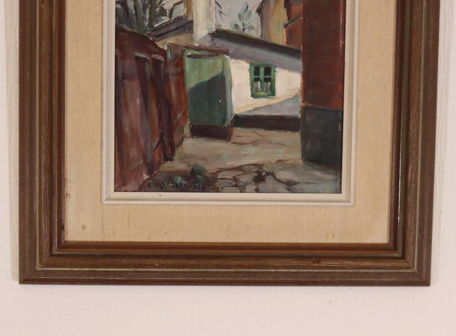 “Yard View” by Carl Oskar Larsson