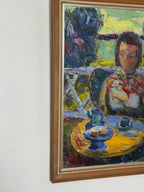 “Café Scene” by Bertil Eriksen