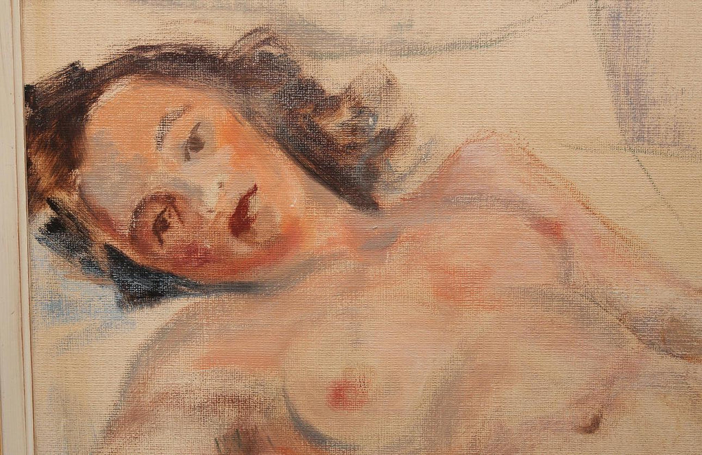 “Reclining Nude Woman” by Erik Magnusson
