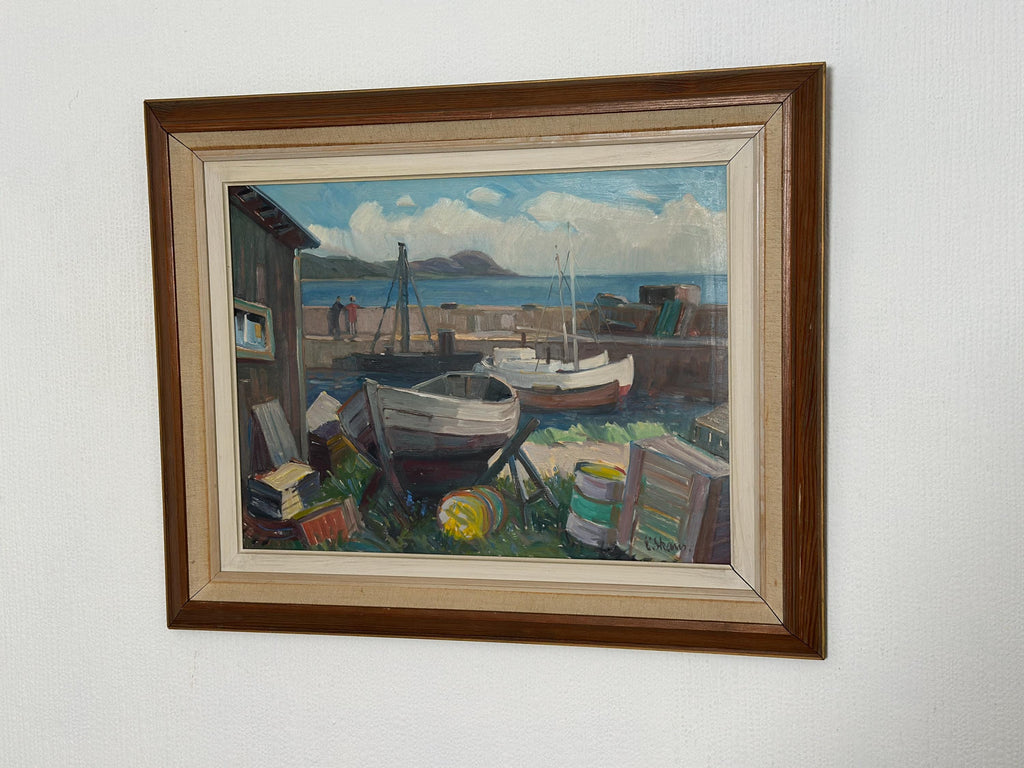 “Boats in Port” by Eskil Skans