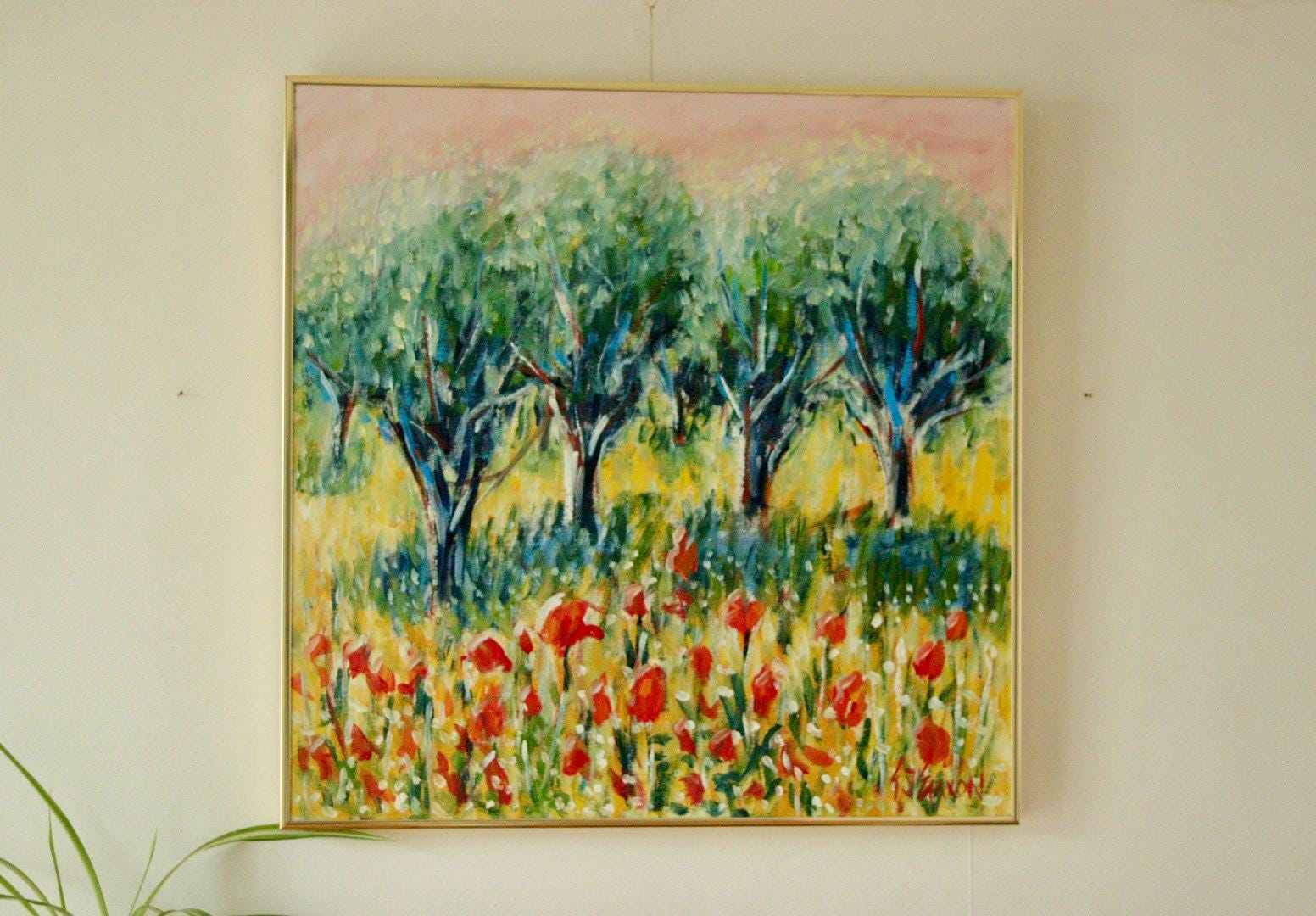 "Valmo Vid Olivlund" by Gunnar Ingemar Erixon