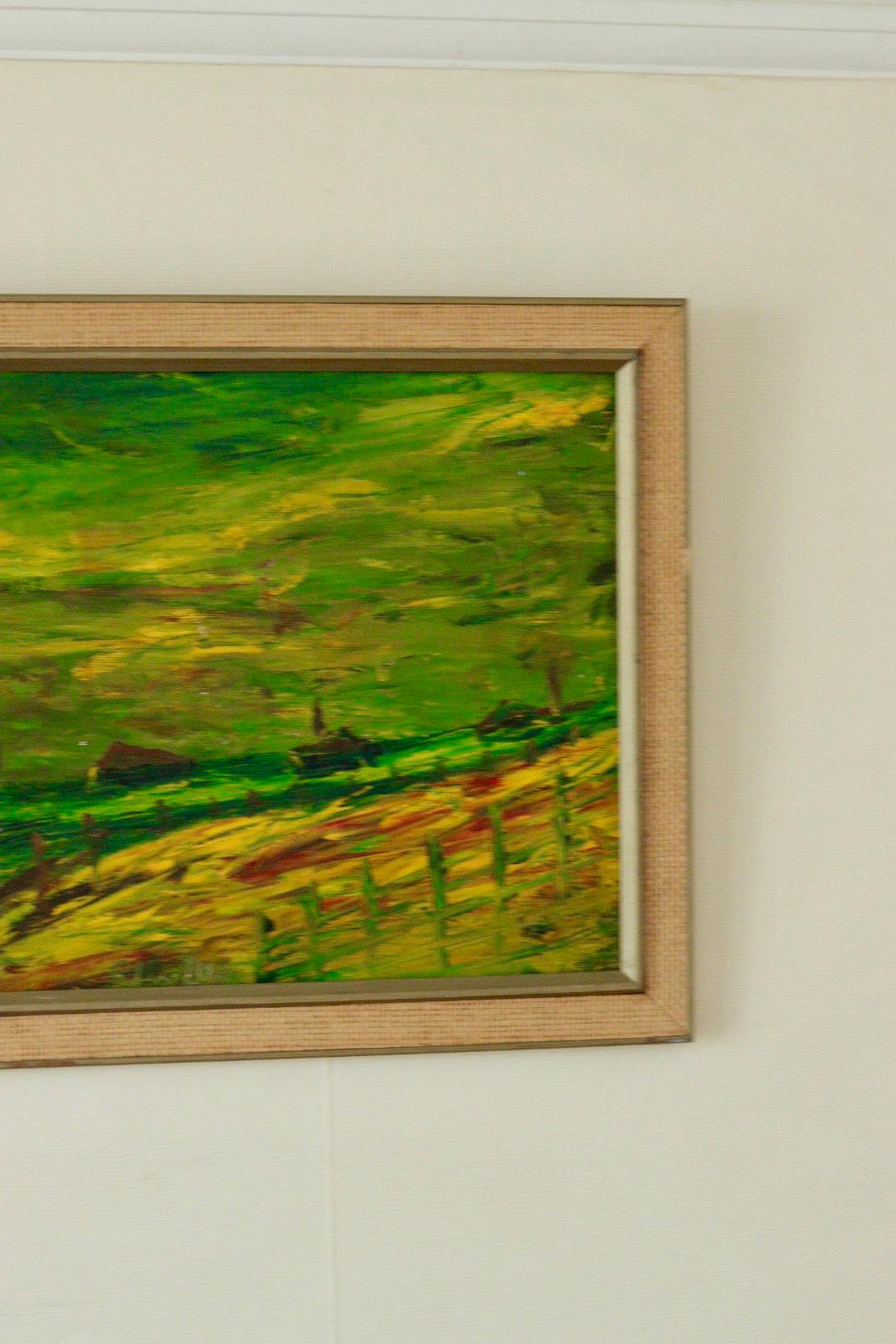 "Vibrant Pastures" by Konstnär Stig Allan