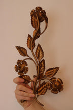 Pair of Mid-Century Italian Gilded Sconces