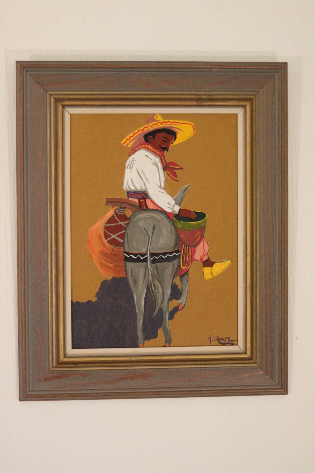 " Man on a Donkey" by Åke Thorpe