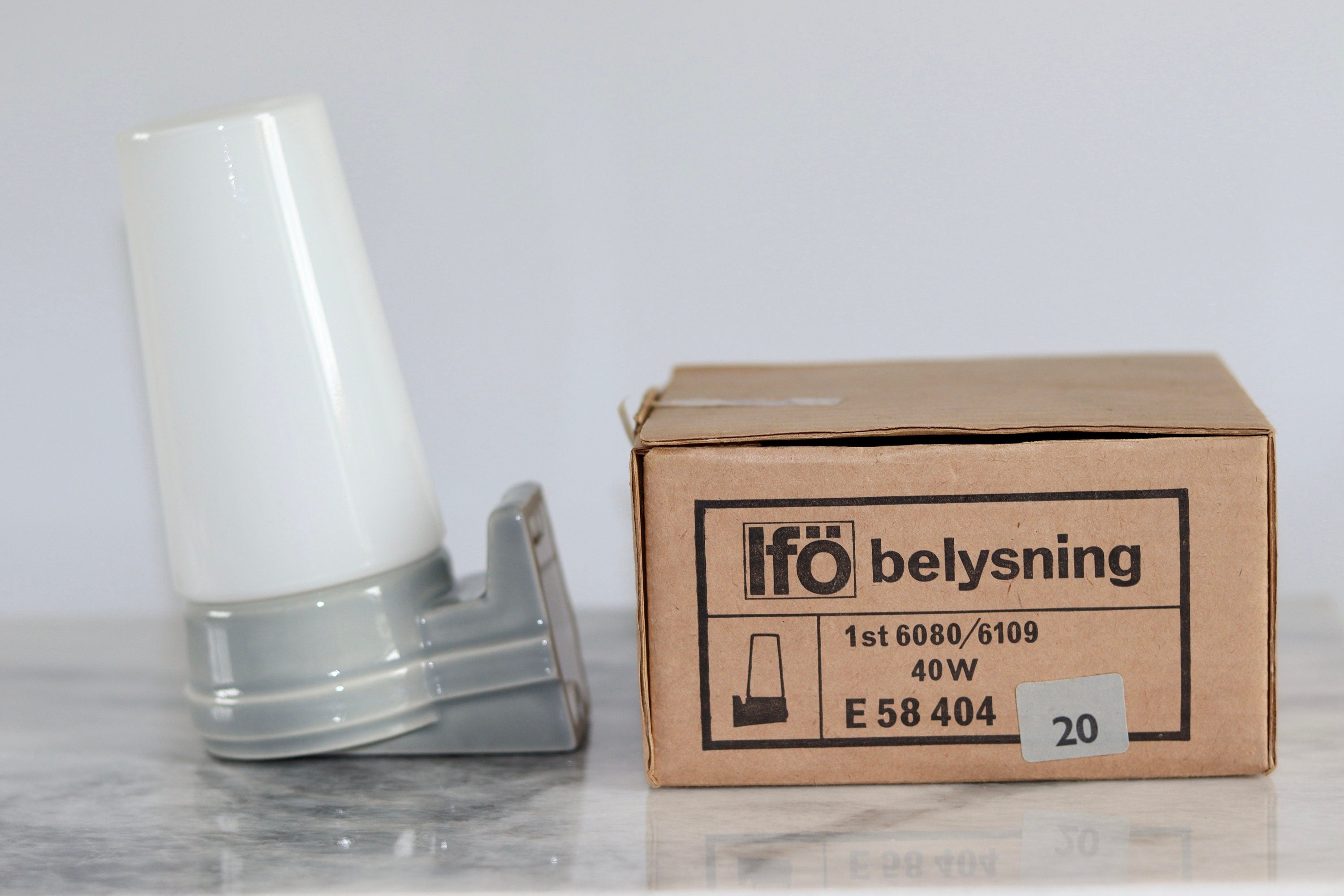 1970s Wall Lamp designed by SIGVARD BERNADOTTE for IFÖ Noah Ancienne