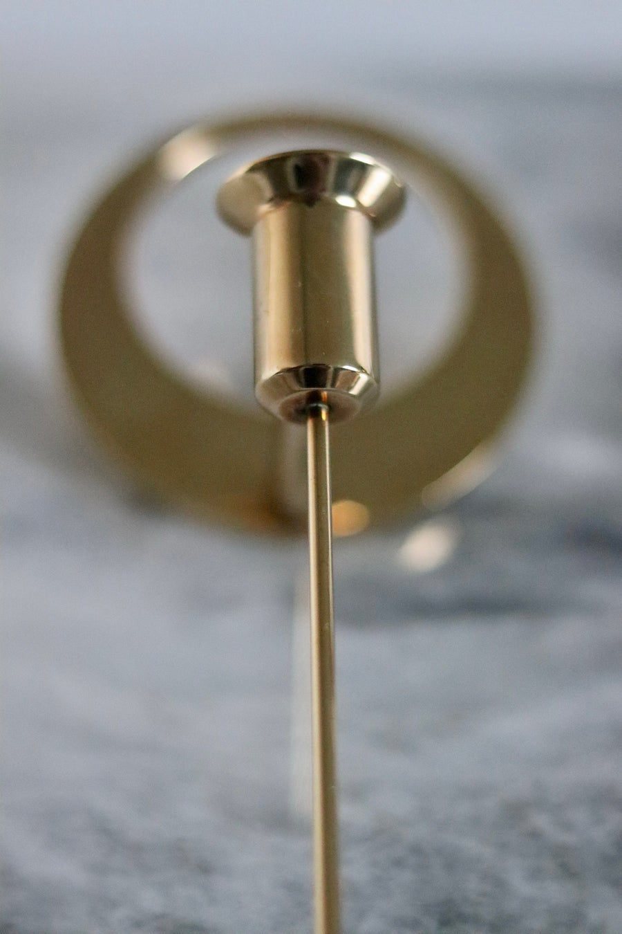 Pair of Brass sconces By Arthur Pe, Kolbäck Noah Ancienne