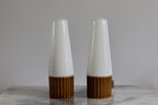 Pair of Swedish Wall lamps designed by SIGVARD BERNADOTTE for IFÖ Noah Ancienne