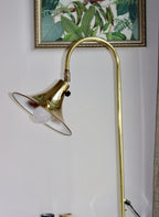 Statement Lamp in Brass, designed by Börje Claes for Norlett Elit. Circa 1960's Noah Ancienne