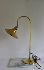 Statement Lamp in Brass, designed by Börje Claes for Norlett Elit. Circa 1960's, Sweden Noah Ancienne