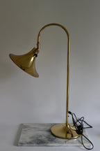 Statement Lamp in Brass, designed by Börje Claes for Norlett Elit. Circa 1960's, Sweden Noah Ancienne