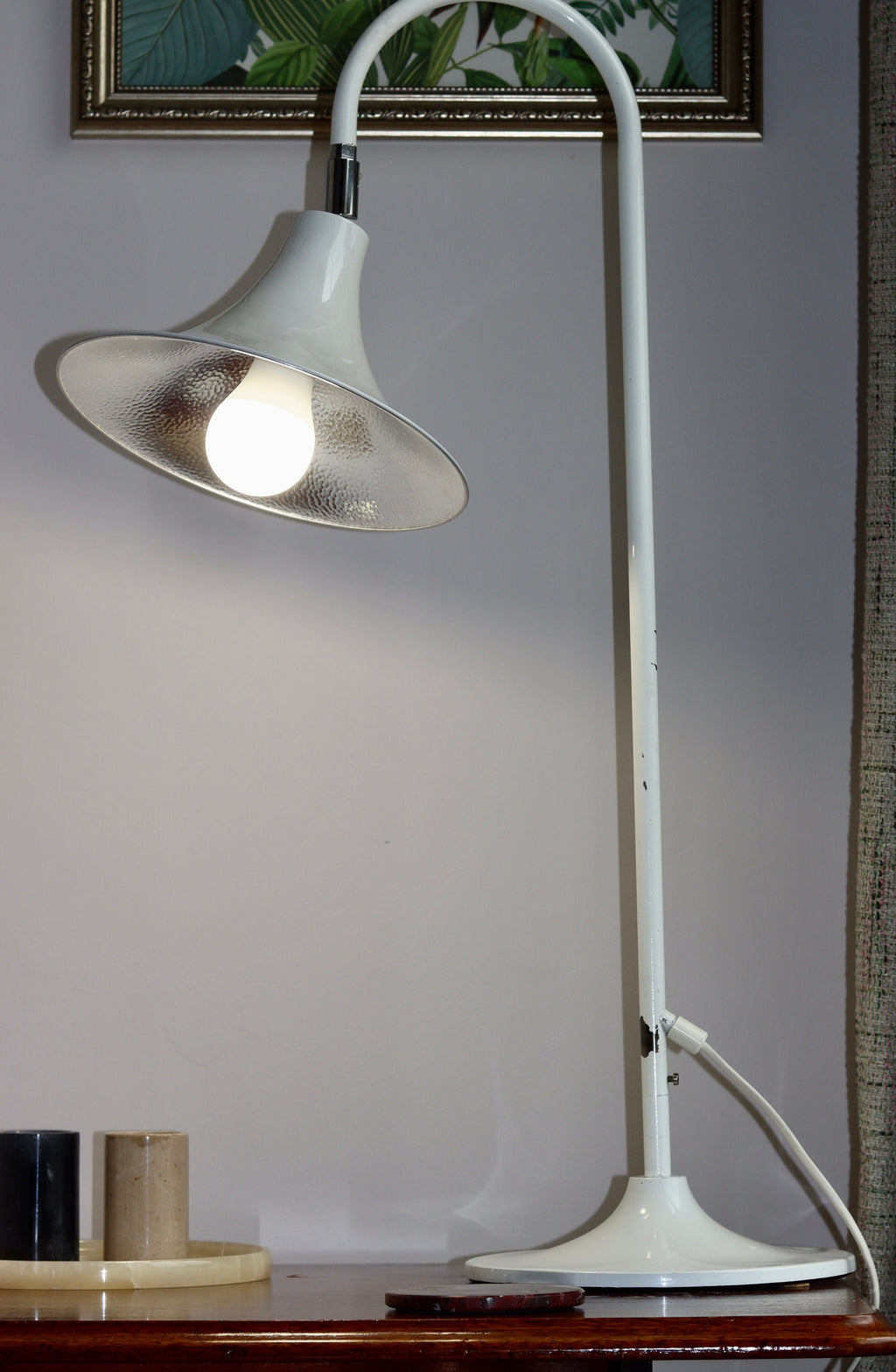 Statement Lamp in Metal, designed by Börje Claes for Norlett Elit. Circa 1960's Noah Ancienne