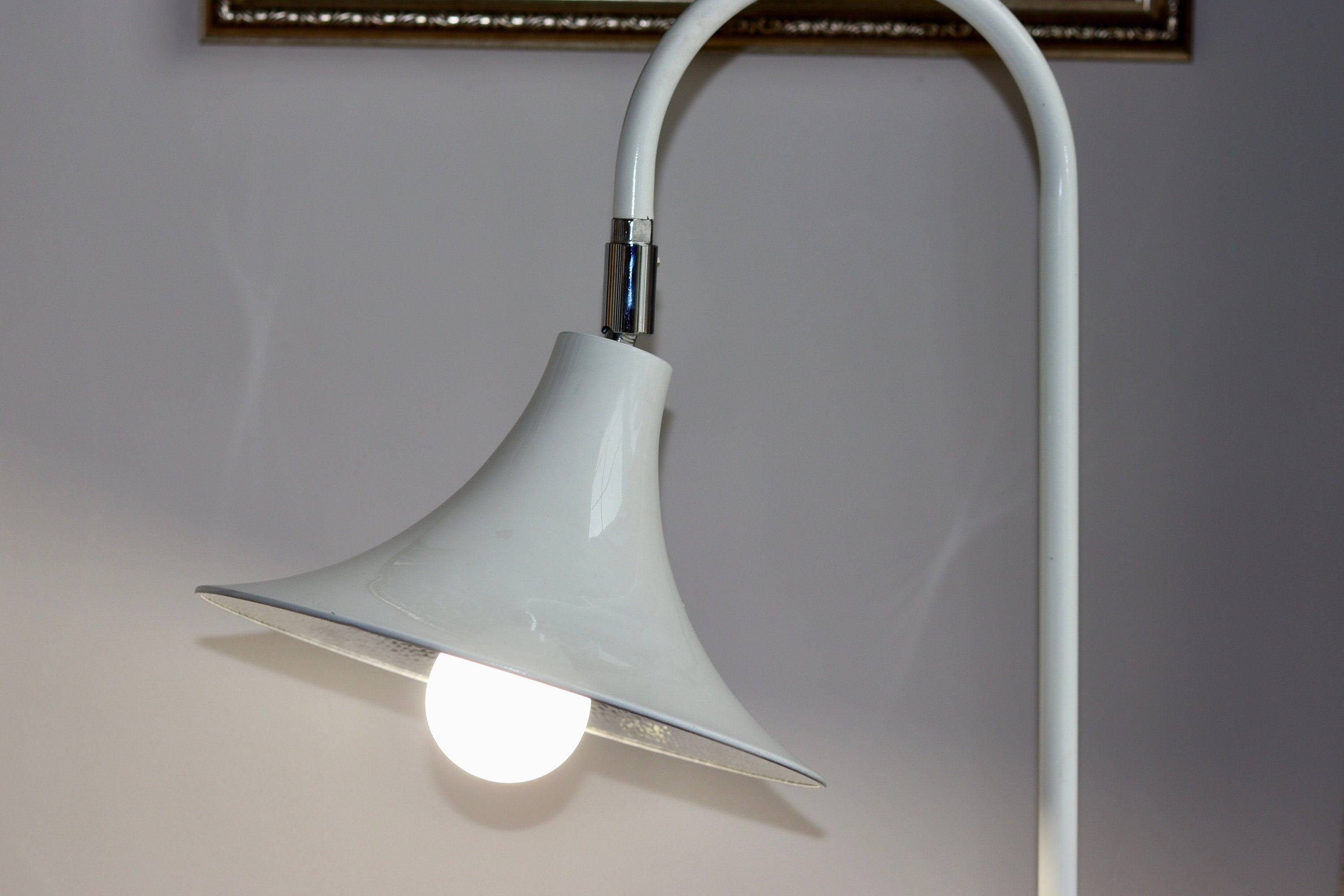 Statement Lamp in Metal, designed by Börje Claes for Norlett Elit. Circa 1960's Noah Ancienne